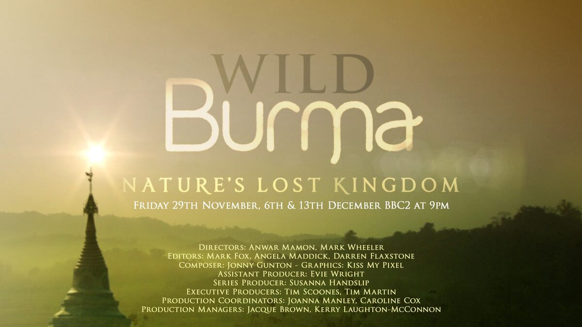 Wild Burma: Nature's Lost Kingdom transmission card